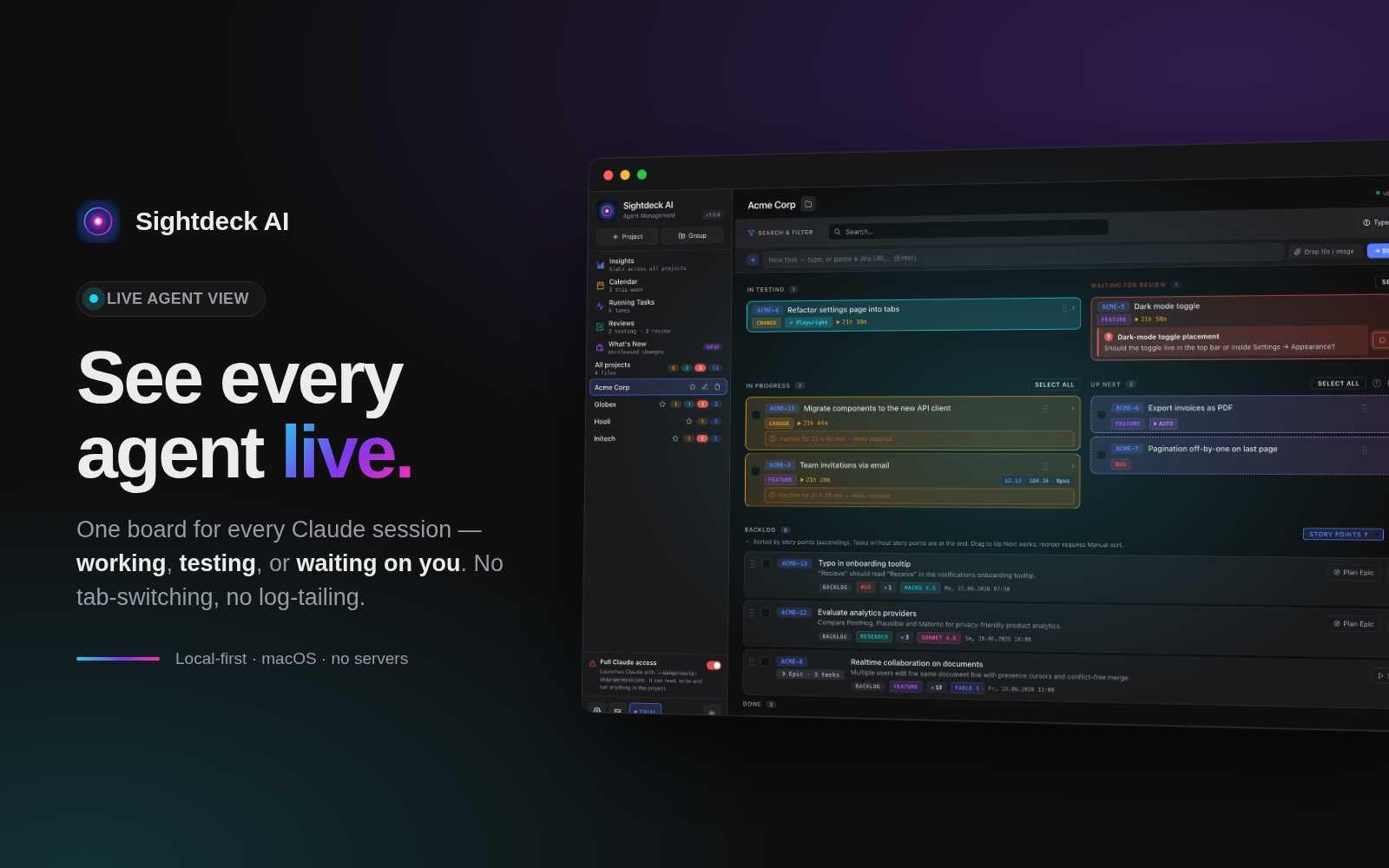 Setting up Sightdeck AI: a hands-on walkthrough